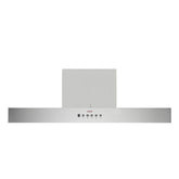 CH7736SQ6-XX MILA 36 Inch 600 CFM Fully Automatic Under Cabinet Perimetric Range Hood in Stainless Steel w/Temp Sensors Auto On/Off